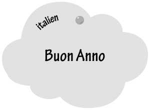 Buon Anno en italien